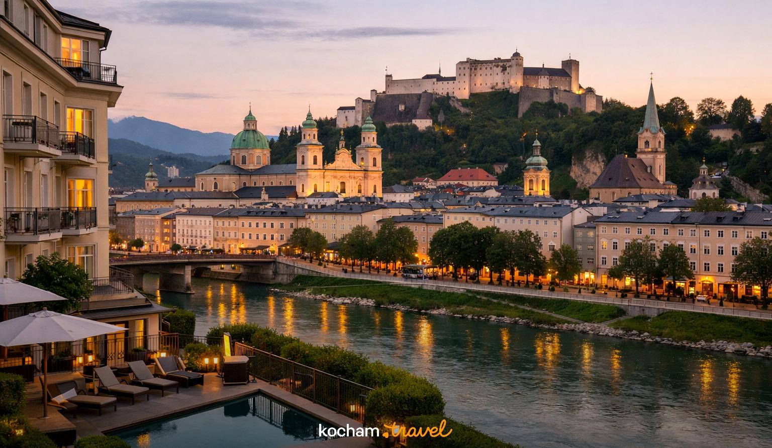 Ilustracja do tematu: Gdzie nocować w Salzburgu w Austrii? Najlepsze dzielnice i polecane hotele.