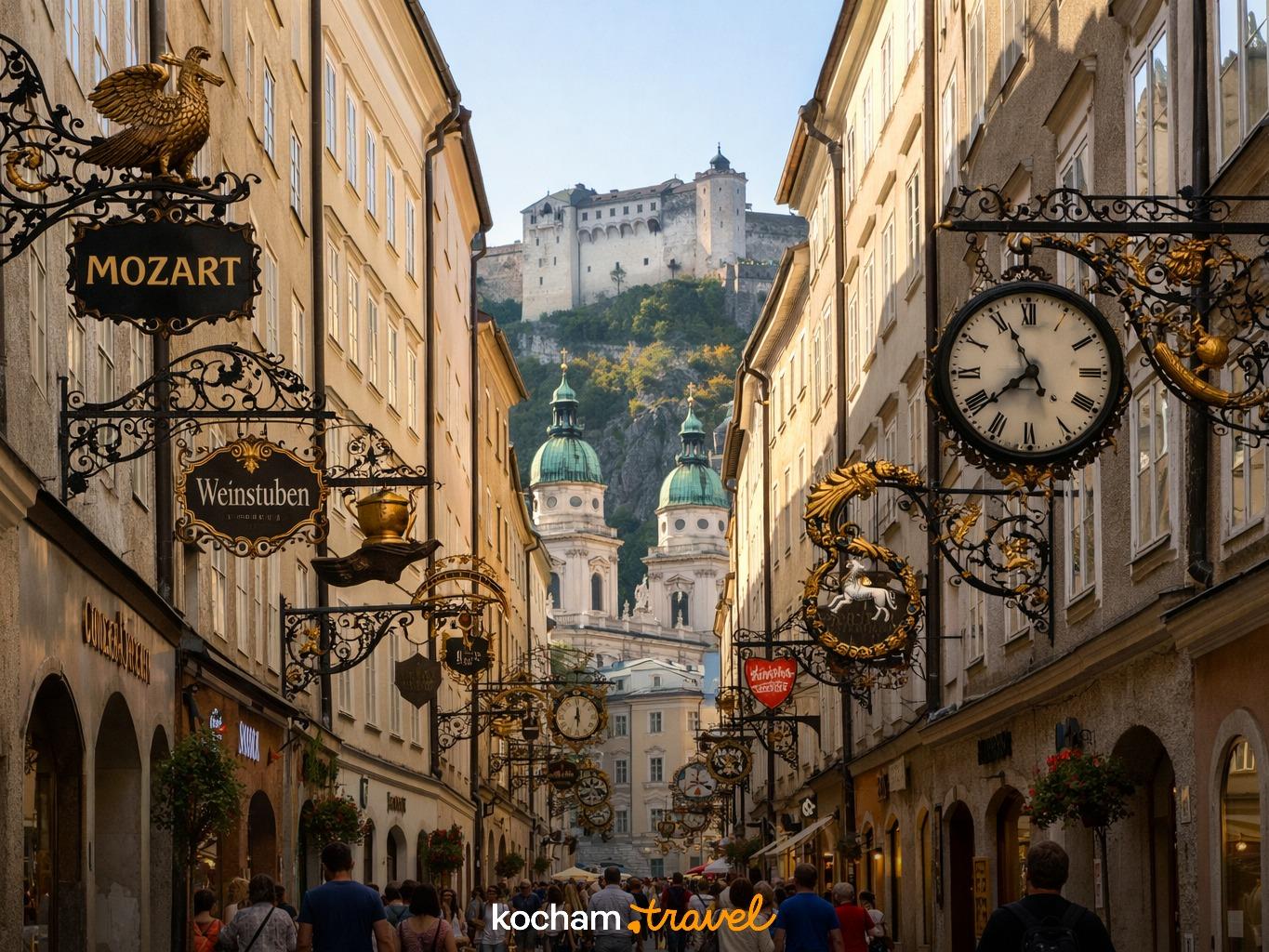 Stare Miasto (Altstadt) – serce Salzburga w Salzburg