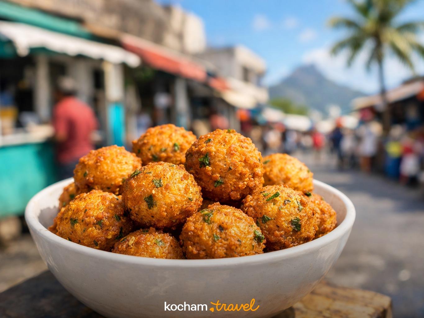 Gâteaux Piments: Chrupiąca legenda Mauritiusa w Mauritius