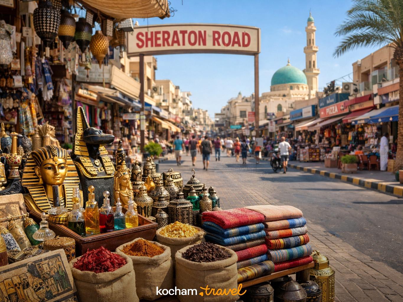 Sheraton Street – Serce handlowe Hurghady w Hurghada
