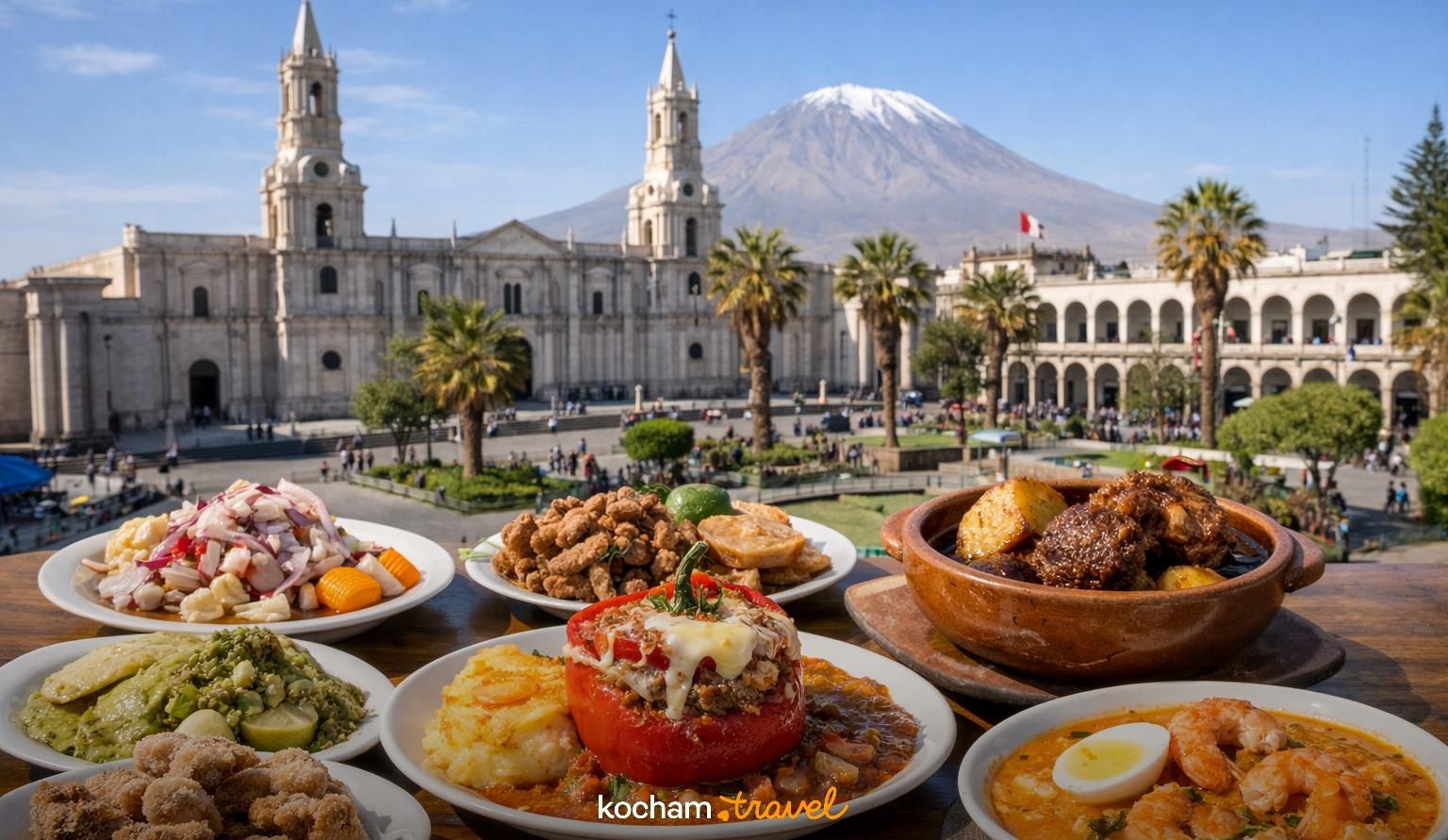 Ilustracja do tematu: Peru. Smaki Arequipy: 7 dań, których musisz spróbować w Białym Mieście.