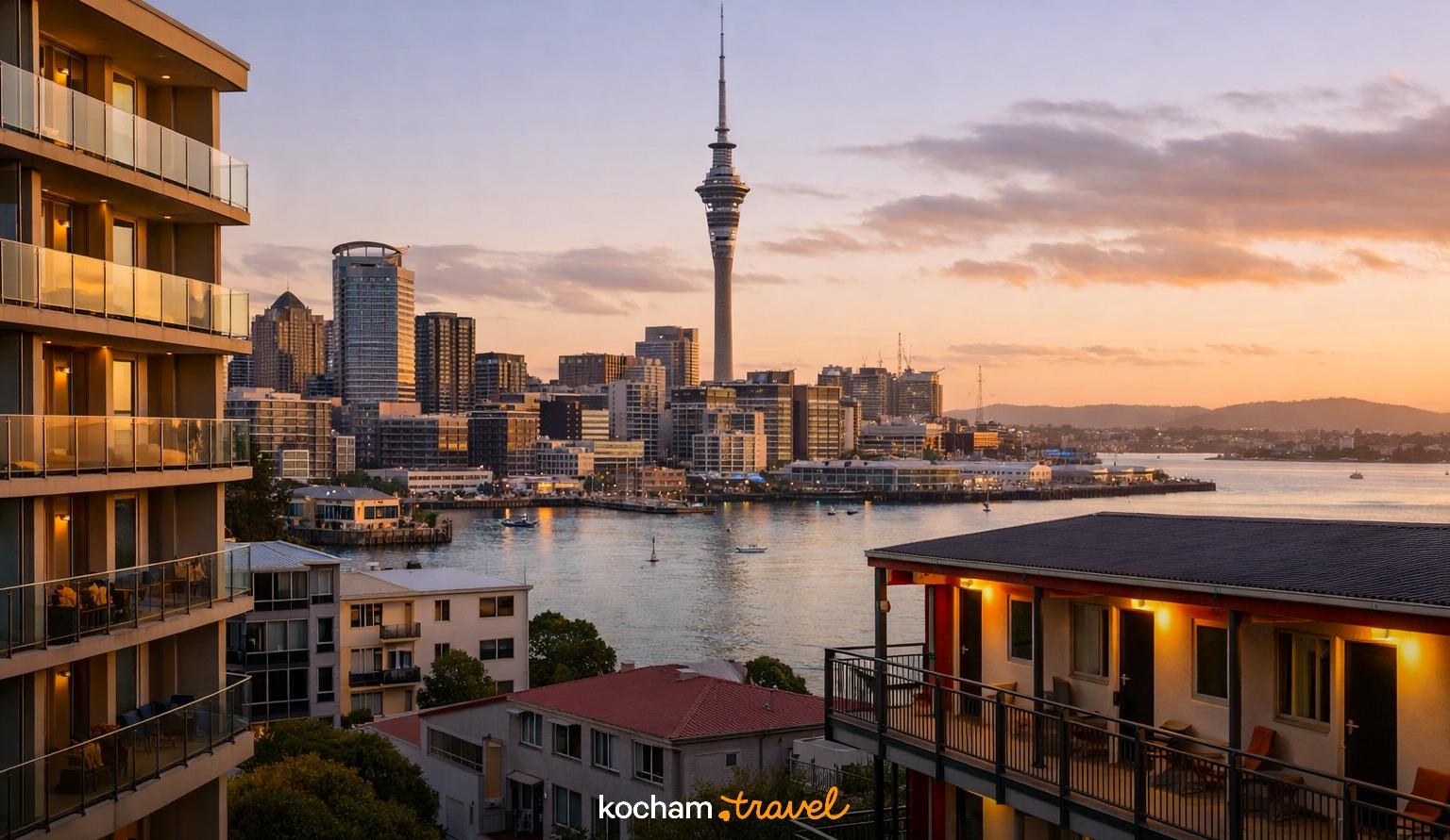 Ilustracja do tematu: Gdzie nocować w Auckland w Nowej Zelandii? Sprawdzone hotele i hostele na każdą kieszeń.