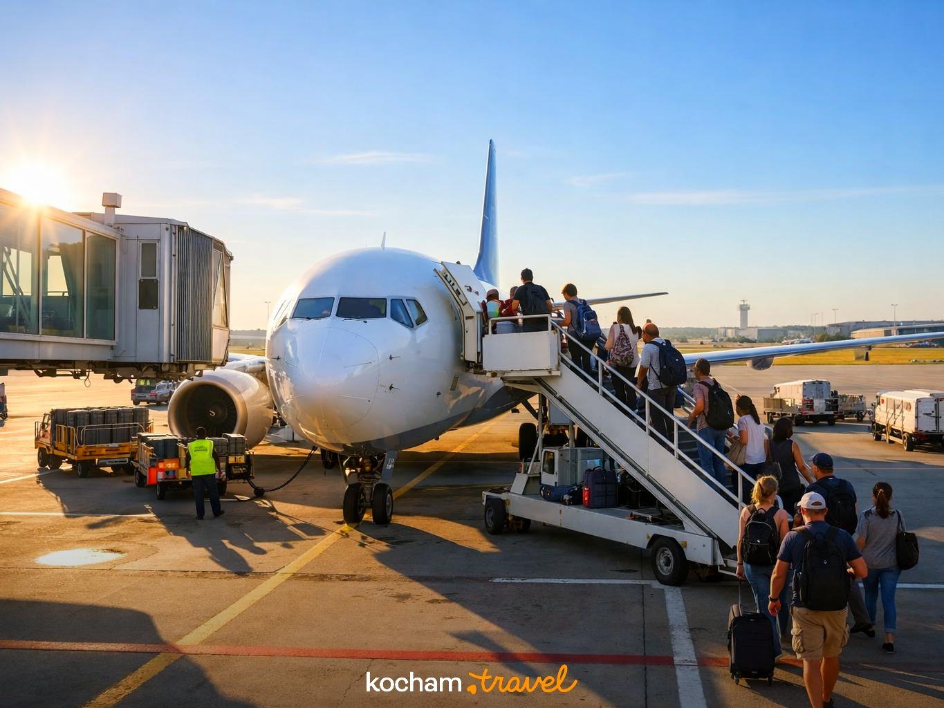 Krok 6: Boarding i wejście na pokład – ostatnia prosta do samolotu w poradnik