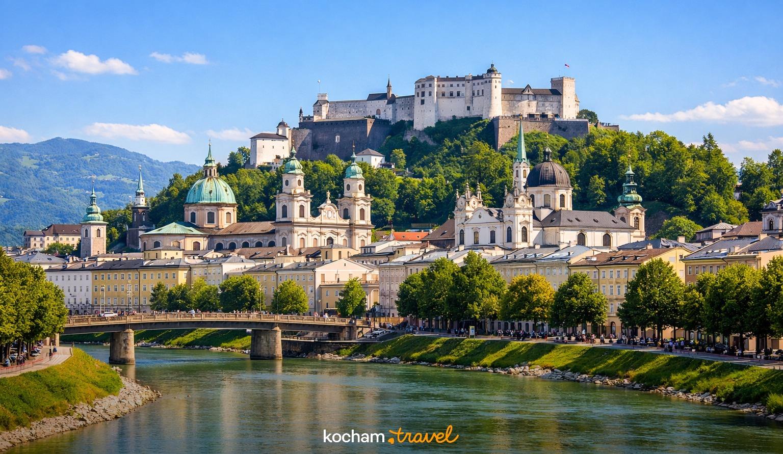Ilustracja do tematu: Gdzie nocować w Salzburgu w Austrii? Najlepsze dzielnice i polecane hotele.