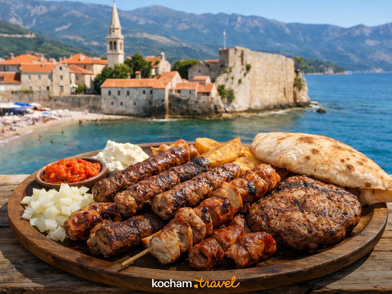 Tradycyjne Dania Mięsne – Serce Bałkańskiej Uczty w Budva