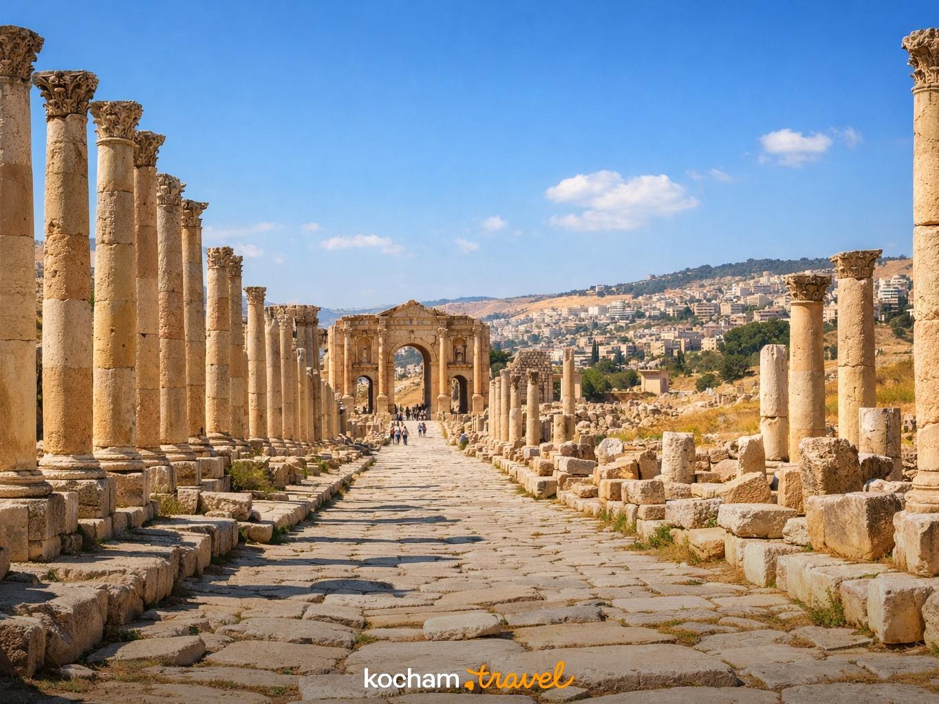 Dzień 4: Rzymskie Miasto Jerash i Ostatnie Chwile w Ammanie w Amman