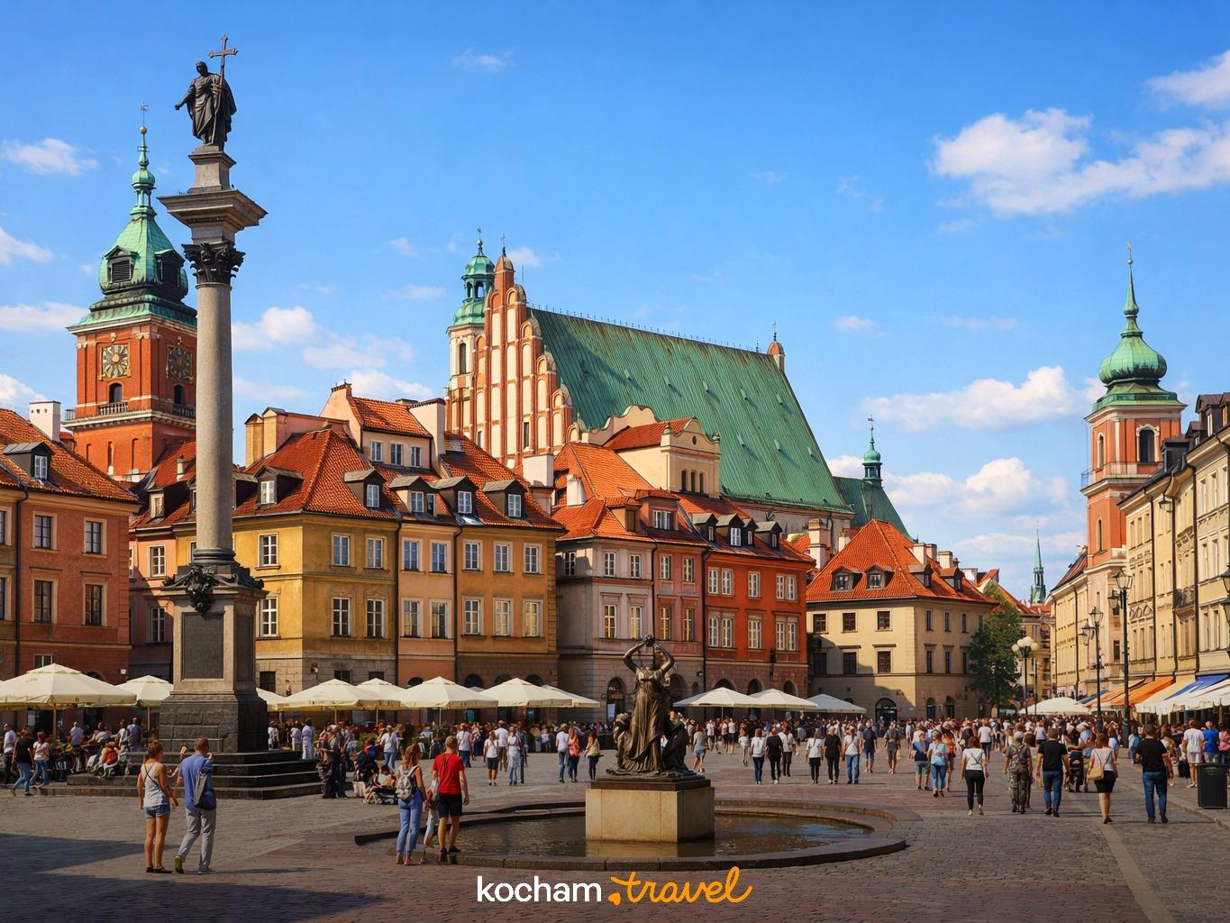 Dzień 1: Śladami historii – Stare Miasto i Trakt Królewski w Warszawa