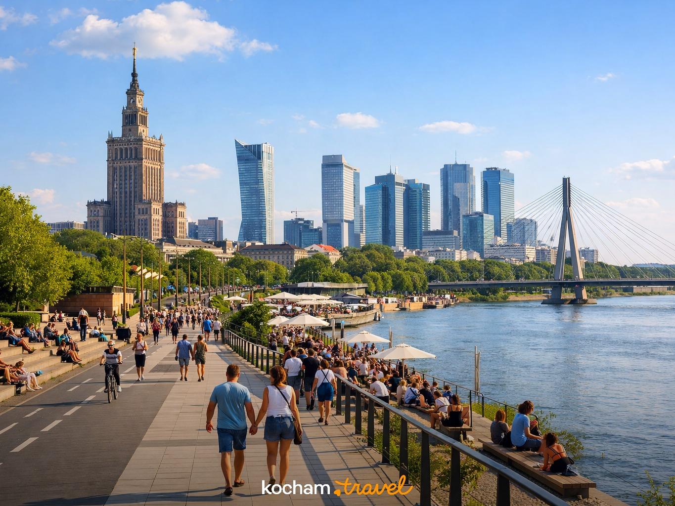 Dzień 2: Kontrasty Warszawy – od PKiN po nowoczesne Bulwary w Warszawa