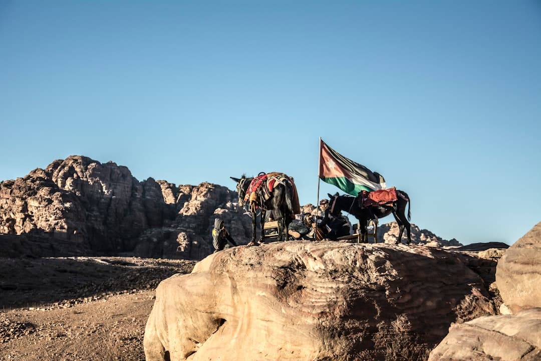 Wędrówki po górach Jordanii