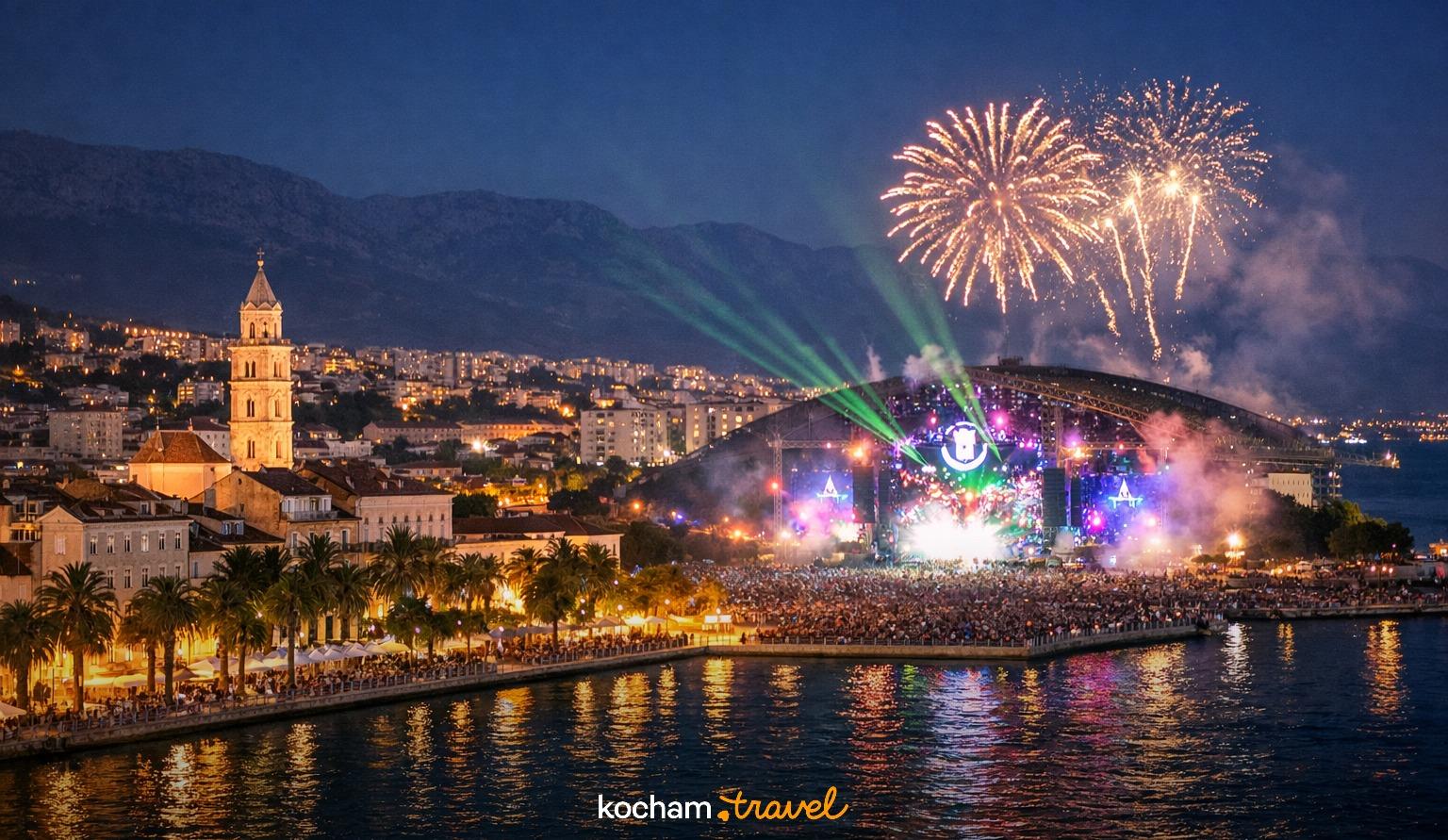 Ilustracja do tematu: Ultra Europe 2027 w Splicie: jak zaplanować wyjazd na własną rękę? Bilety, noclegi i porady.