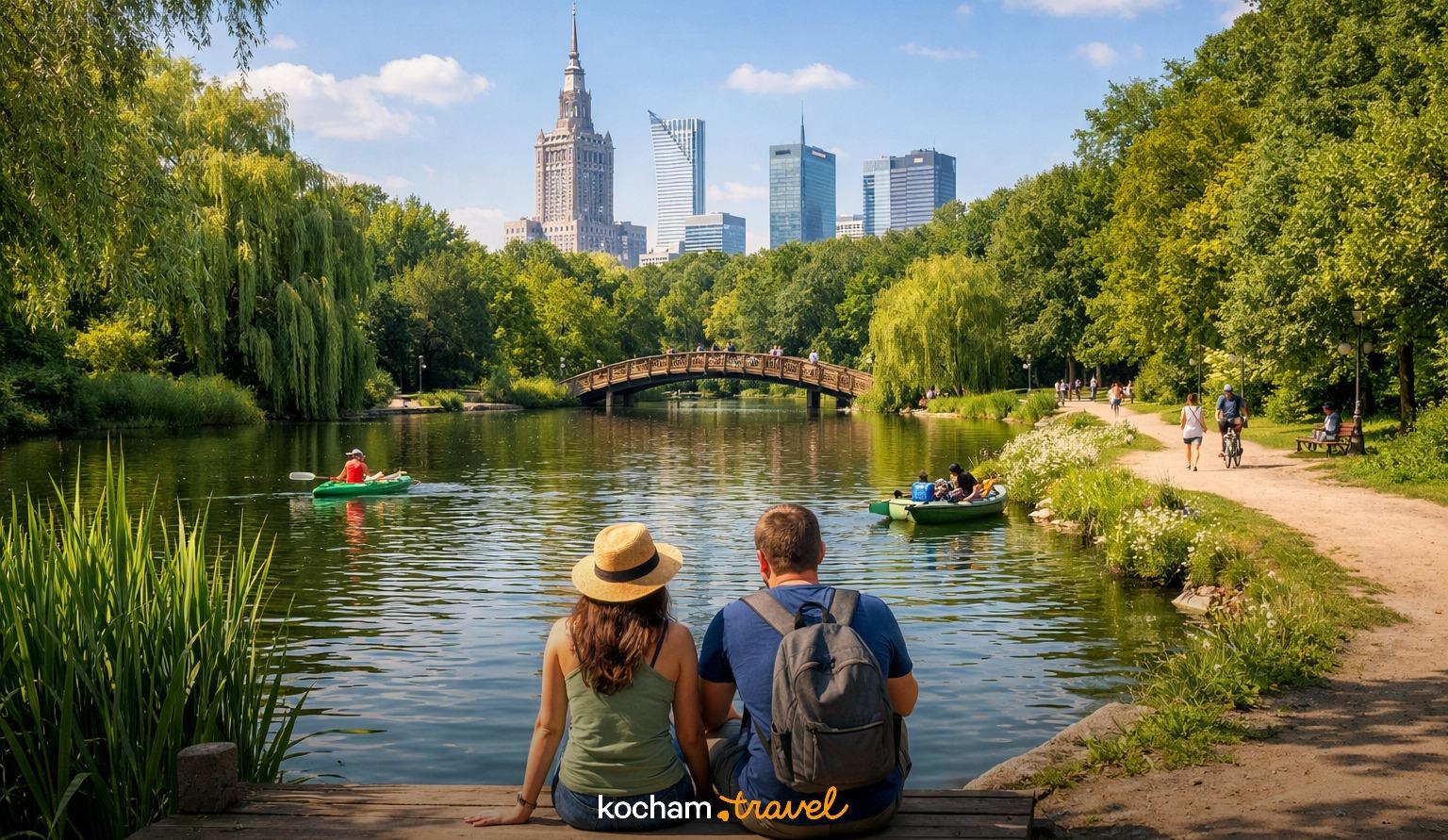 Ilustracja do tematu: Zielona Warszawa na weekend. Gdzie uciec od zgiełku, nie wyjeżdżając z miasta?