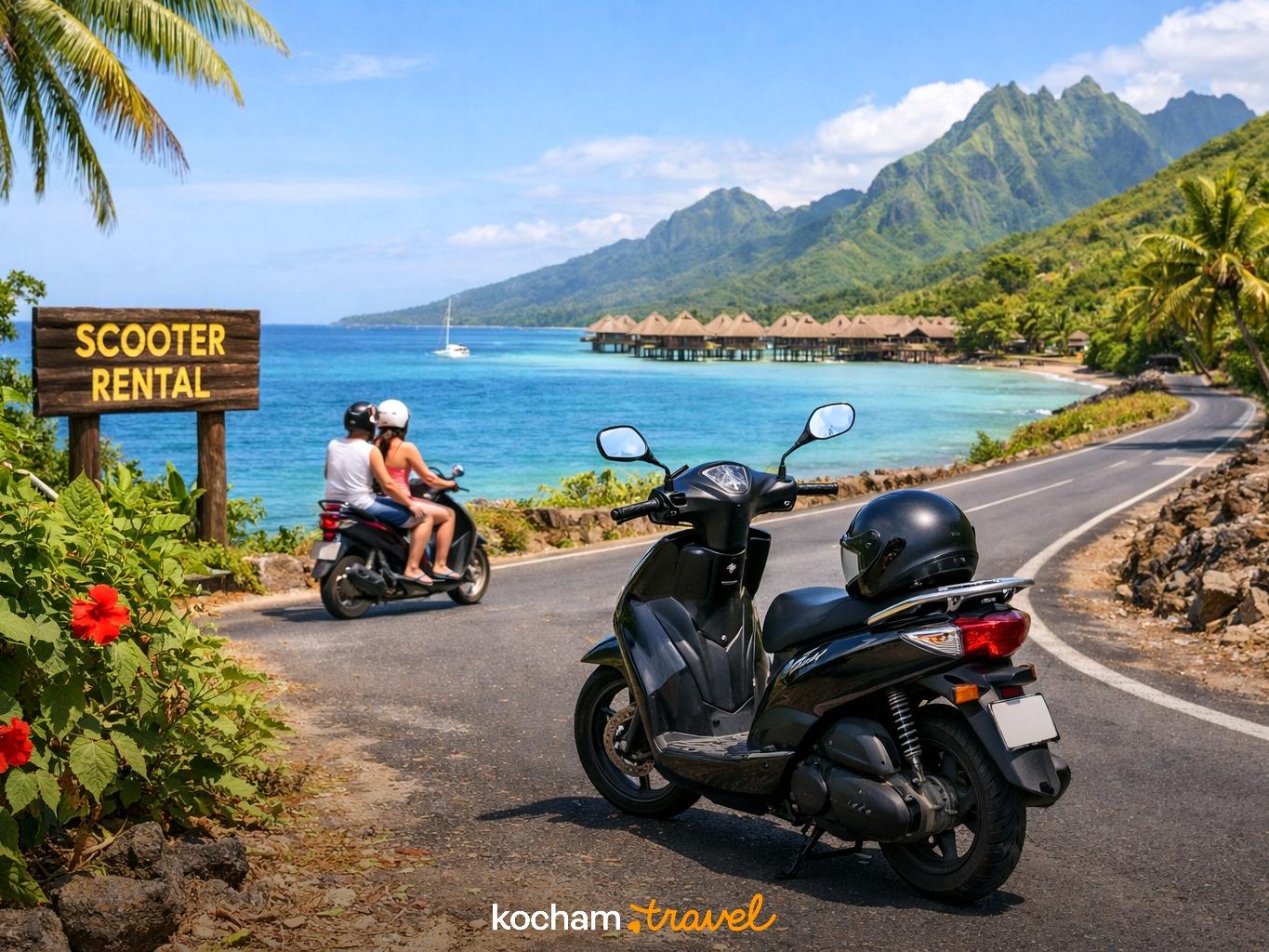 Transport na wyspie: Jak poruszać się po Moorea? w Moorea
