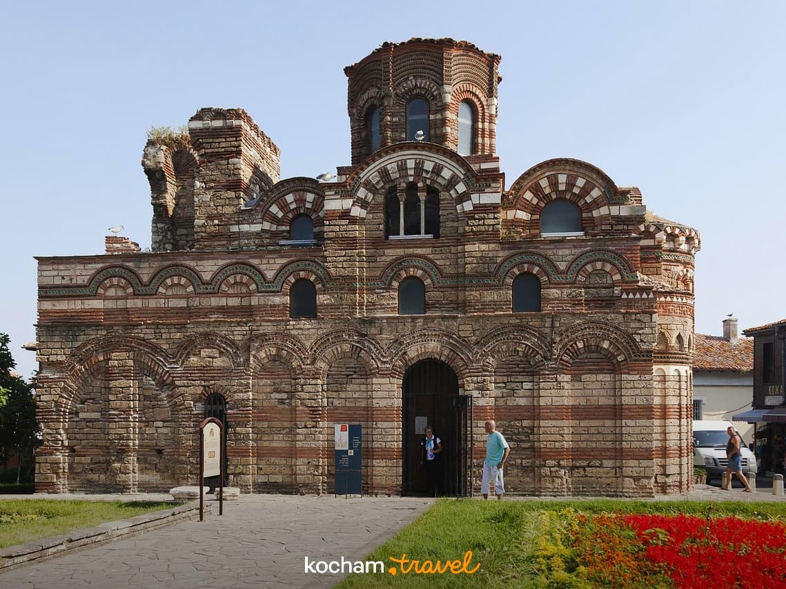 Kościół Chrystusa Pantokratora Nesebyr, Bułgaria, zabytkowa architektura.