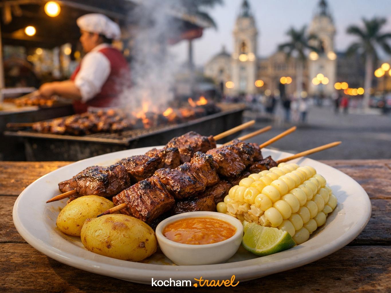 Anticuchos: Ognisty Smak Peru w Twoich Rękach w Lima
