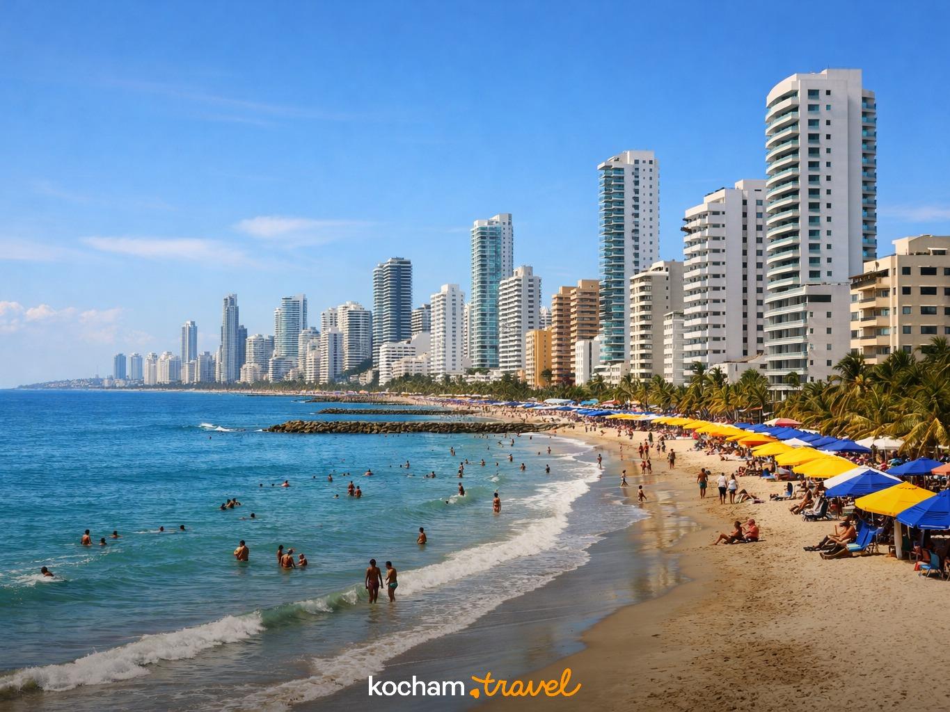 Miejskie Plaże: Relaks w Zasięgu Ręki w Cartagena