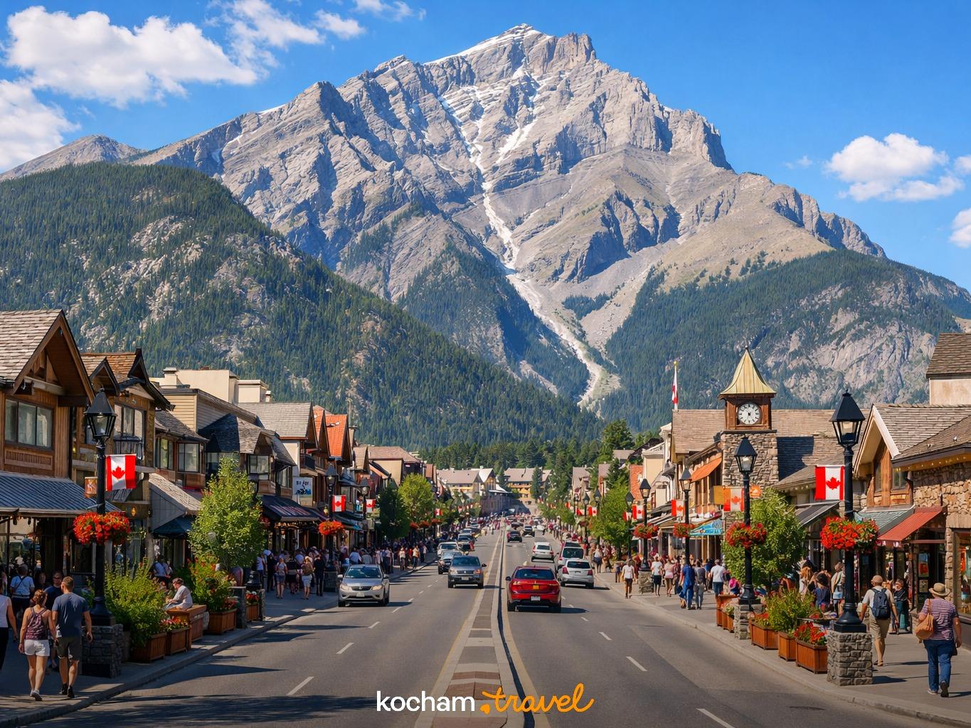 Dzień 1: Przyjazd i aklimatyzacja w miasteczku Banff w Banff