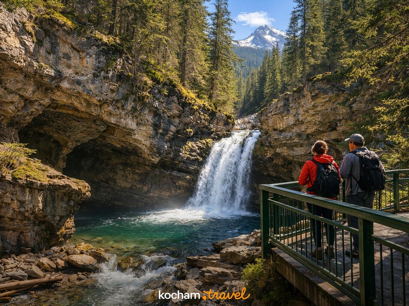 Dzień 4: Johnston Canyon i pożegnanie z Górami Skalistymi w Banff