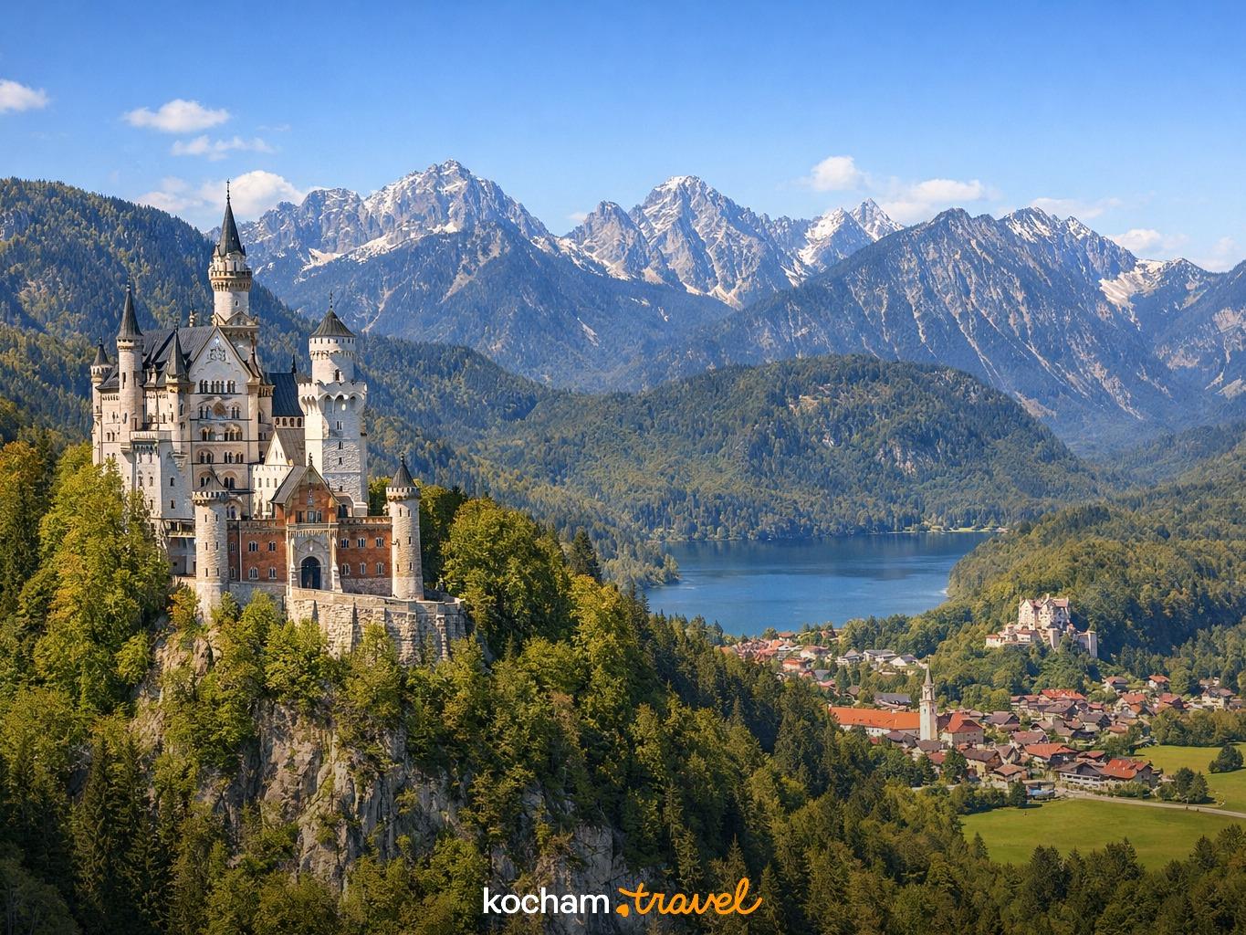 Bajkowy Zamek Neuschwanstein i urokliwe Füssen w Monachium