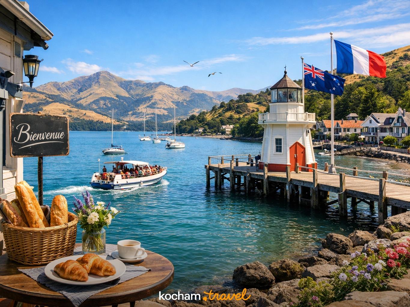 Dzień 3: Francuski szyk i dzika przyroda w Akaroa w Christchurch
