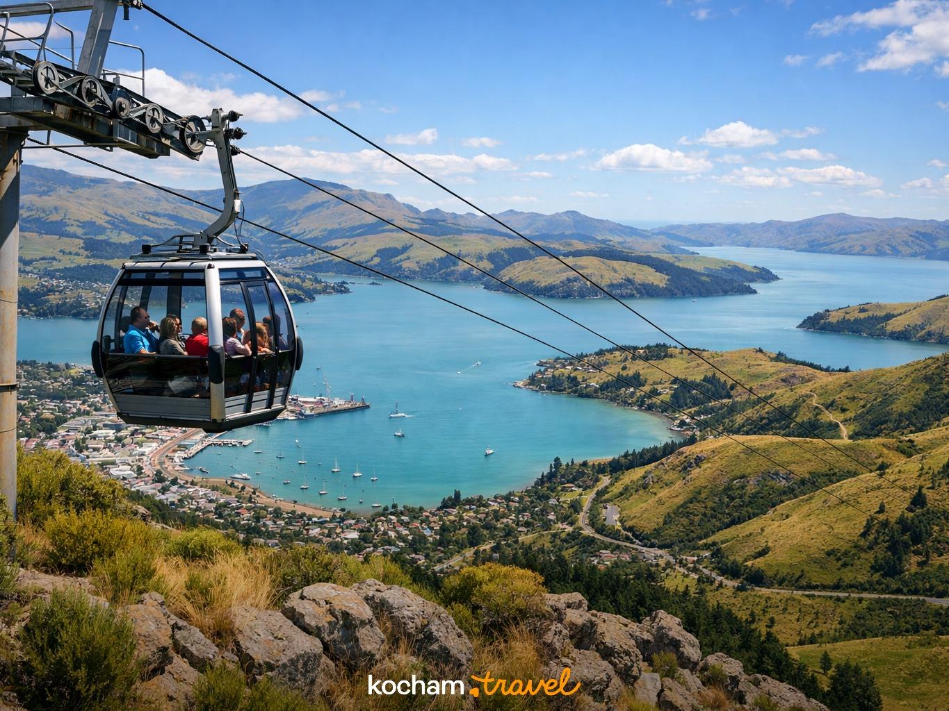 Dzień 2: Widoki z Port Hills i lodowa przygoda w Christchurch