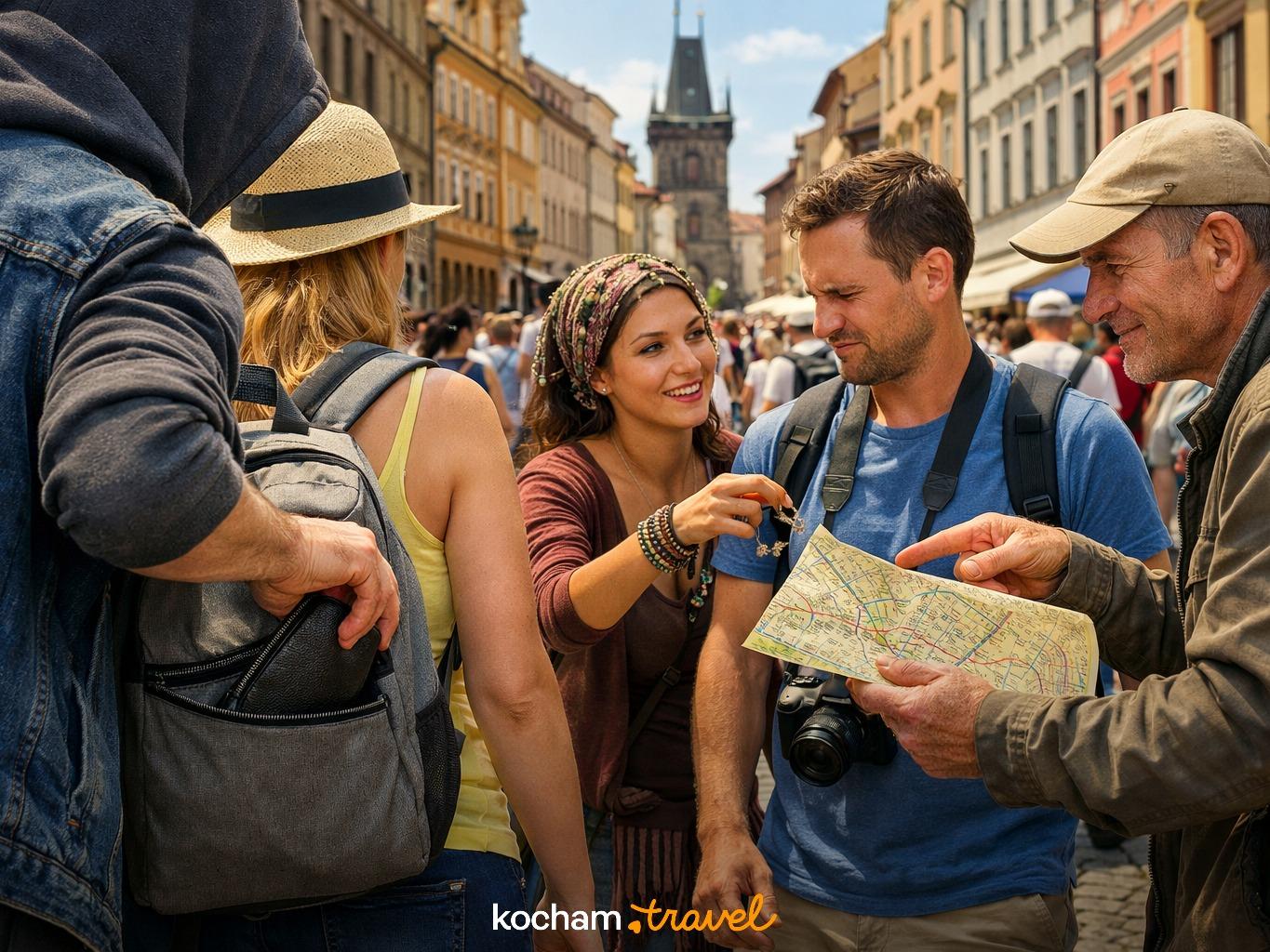 Pułapki na ulicy: Jak rozpoznać zagrożenia w tłumie? w poradnik