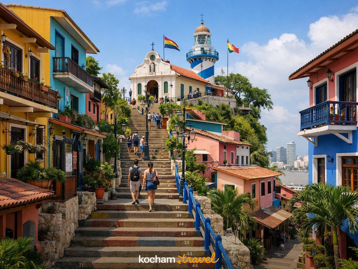 Cerro Santa Ana – Serce Guayaquil w Guayaquil