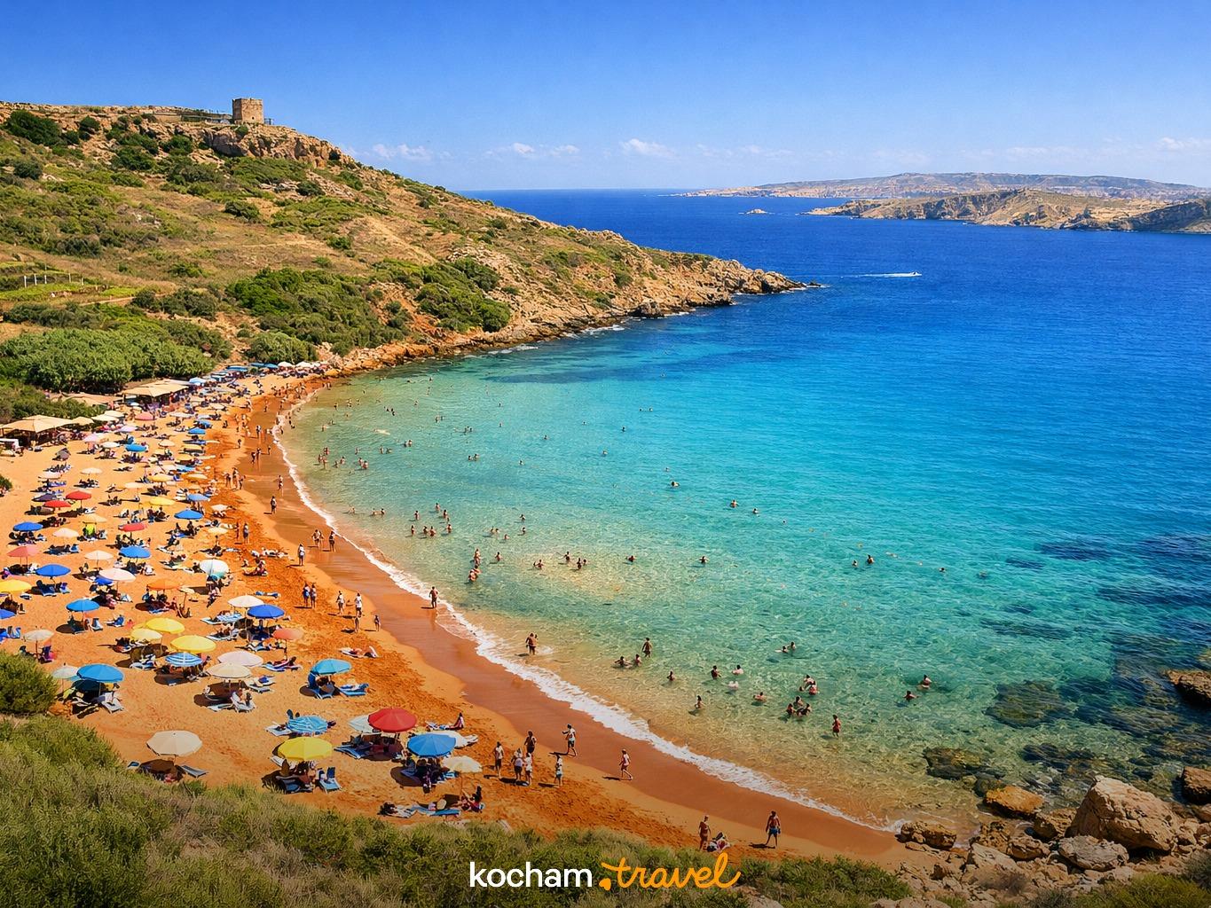 Rodzinne plażowanie na Gozo i Comino w Malta