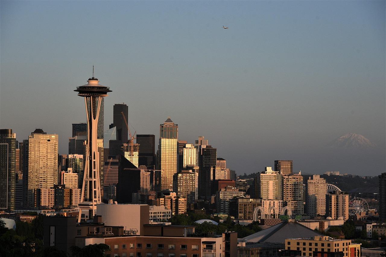Widok na Seattle