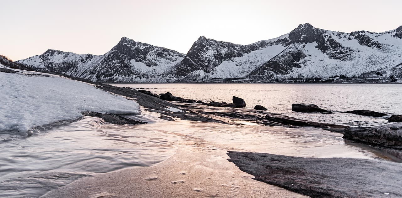 Wspaniały widok na Ersfjord