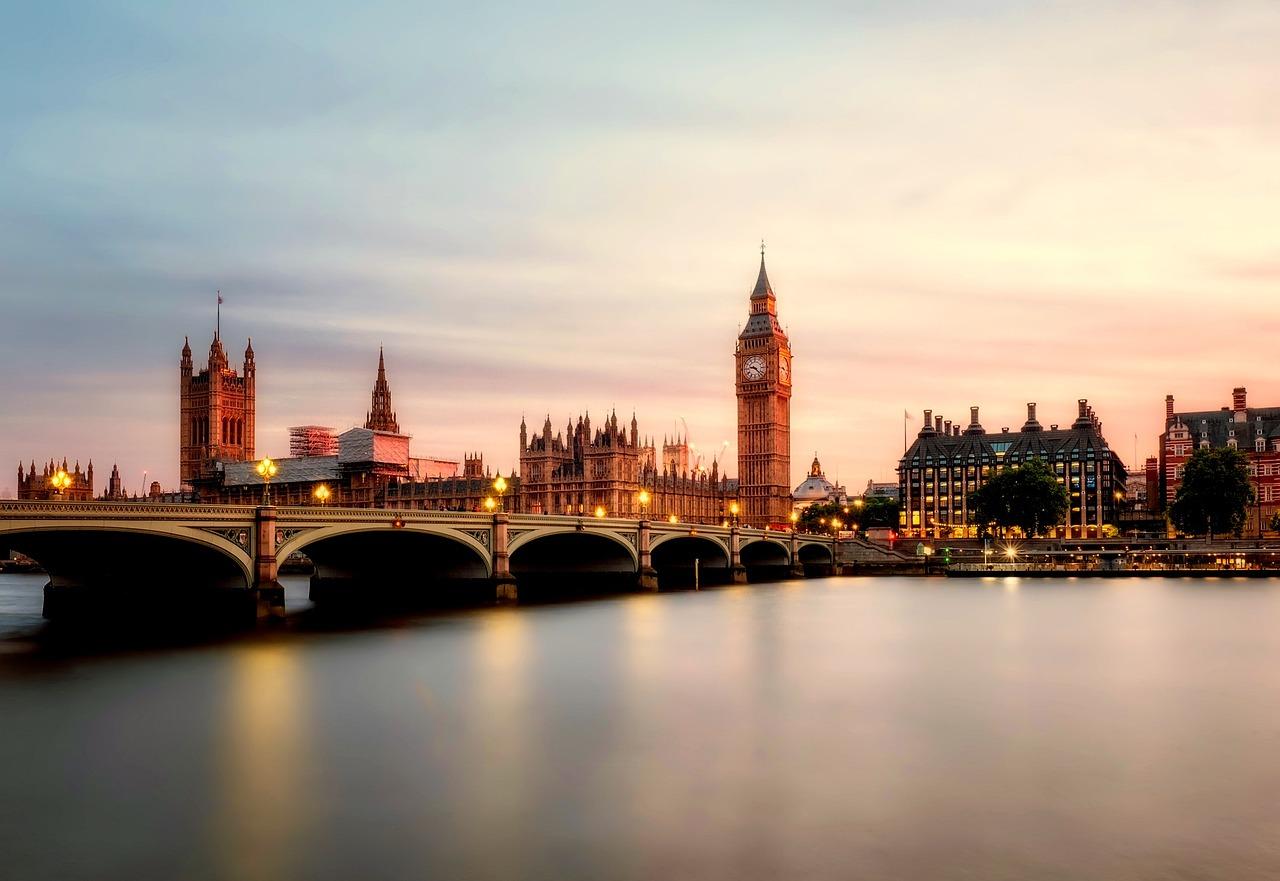 Widok na Westminster i Big Bena