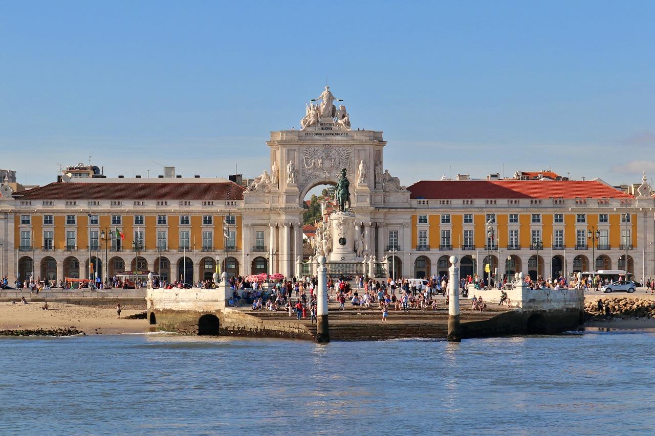 Praca do Comercio w Lizbonie