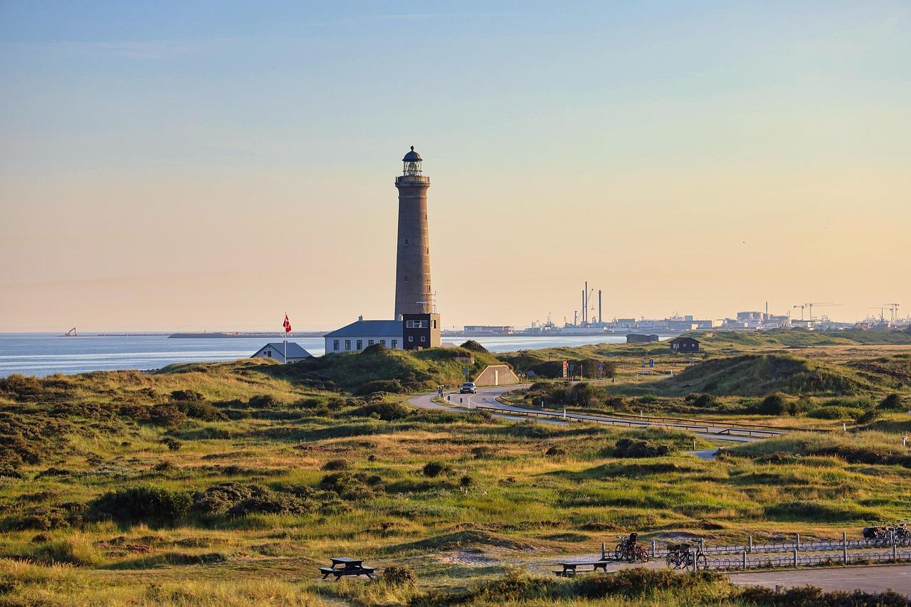 Plaże w miasteczku Skagen