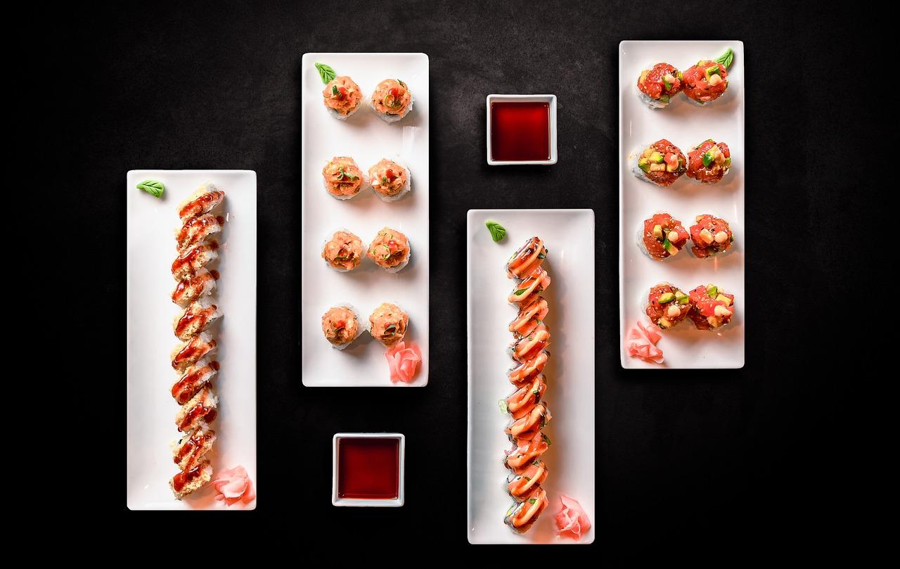 Sushi w restauracji Djanny