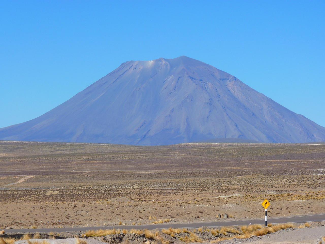 Wulkan Misti w Arequipa