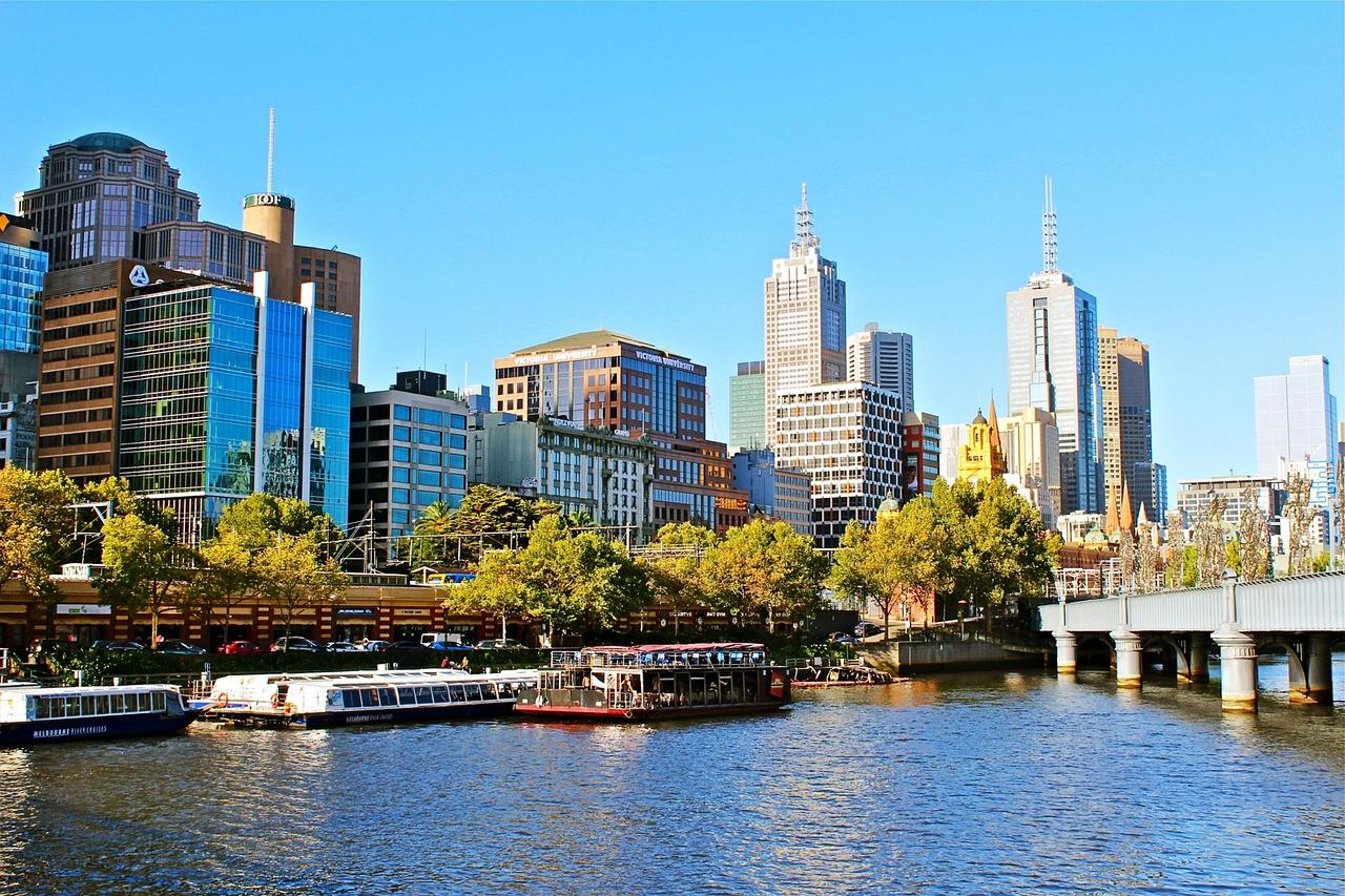 Widok na Melbourne