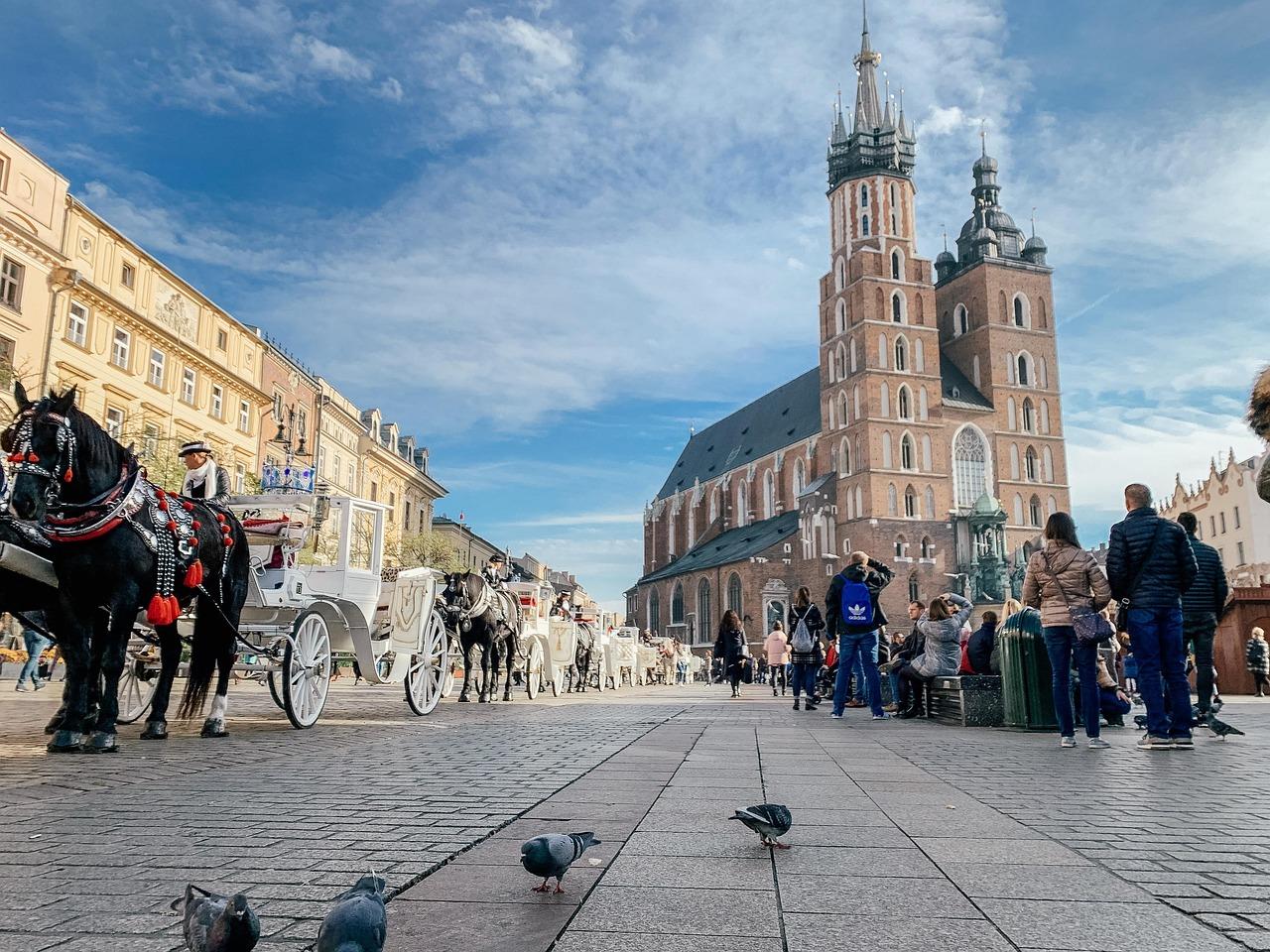 Obwarzanek sprzedawany na ulicach Krakowa