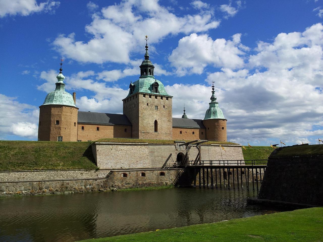 Widok na Zamek Kalmar