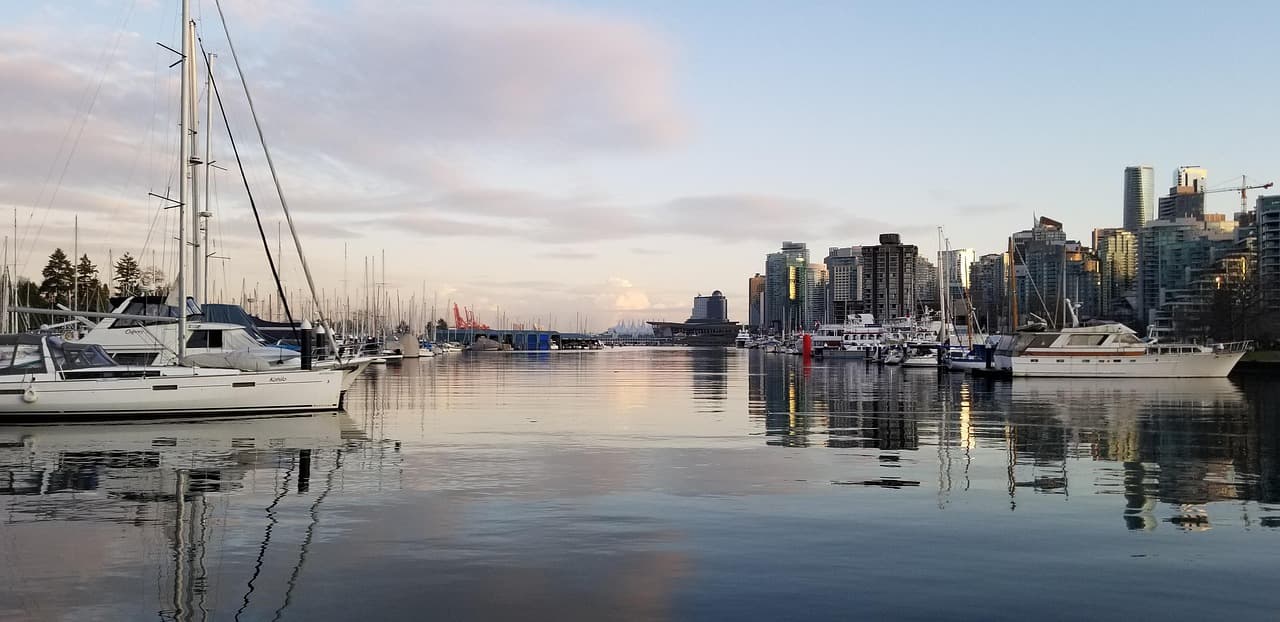 Stanley Park w Vancouver latem
