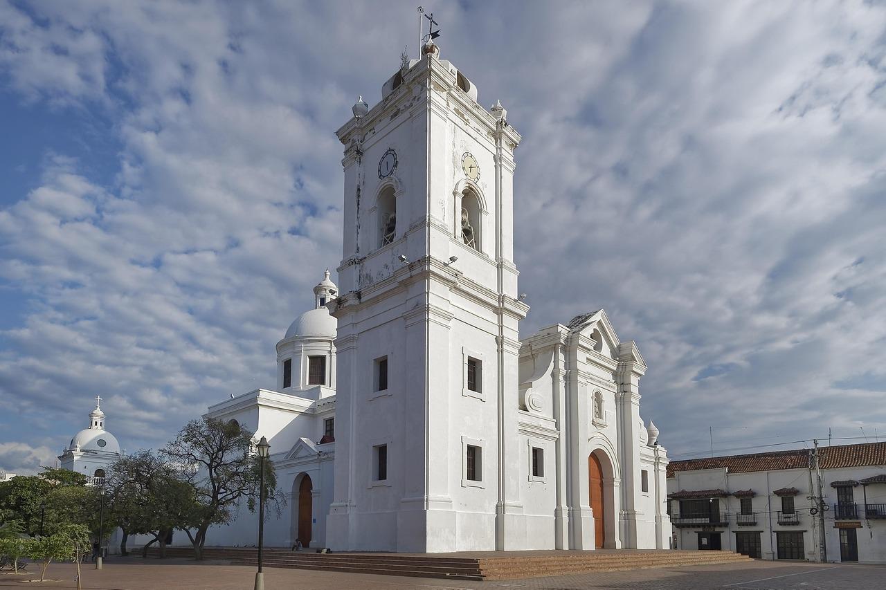 Widok na plażę w Santa Marta