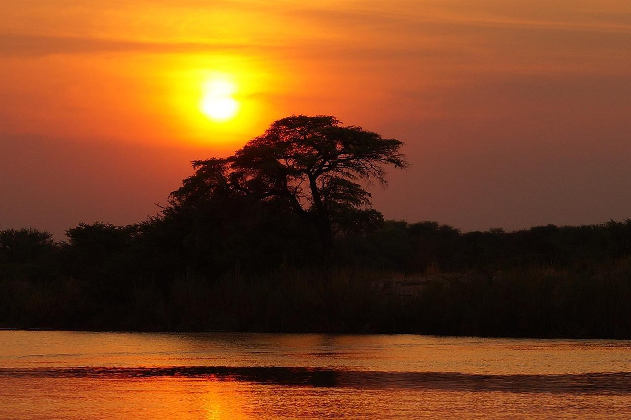 Widok na Delta Okawango