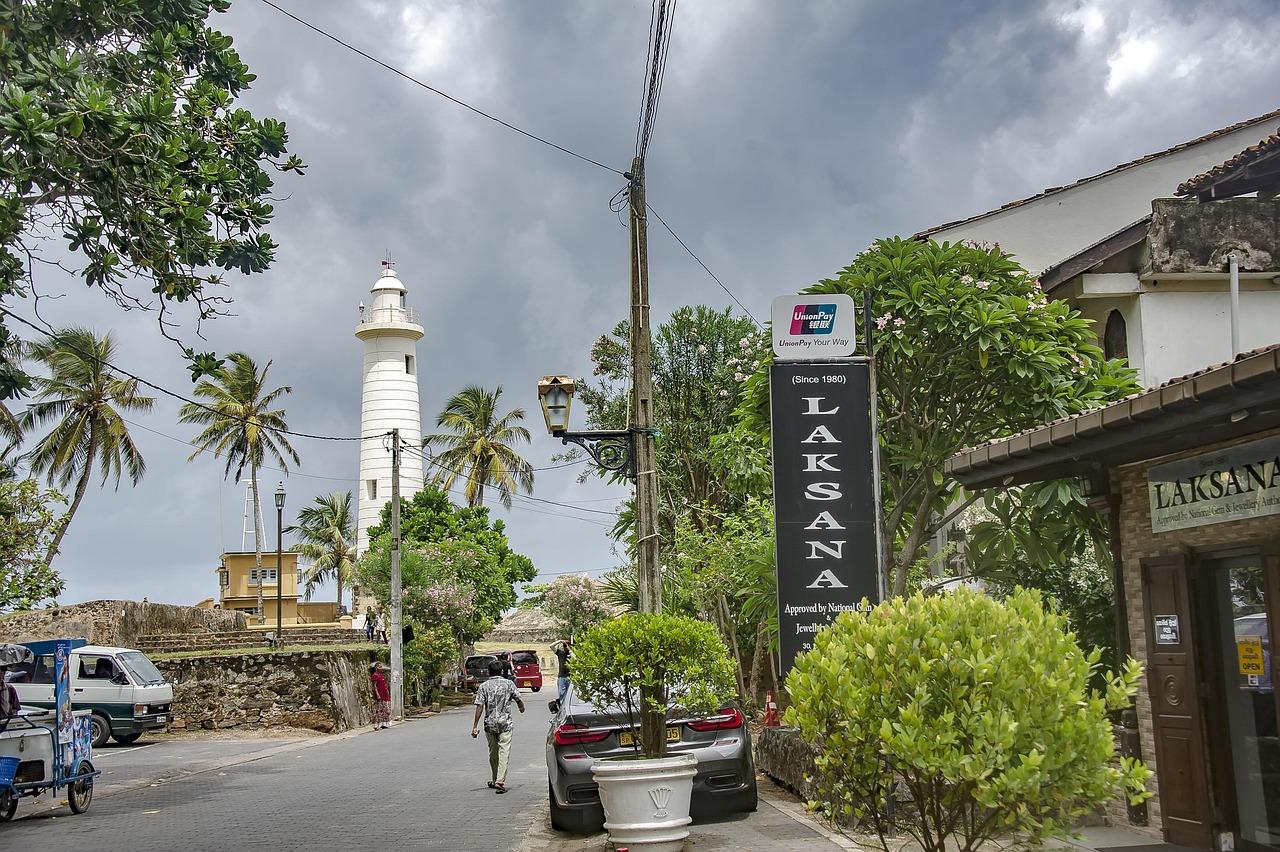 Widok na Fort Galle