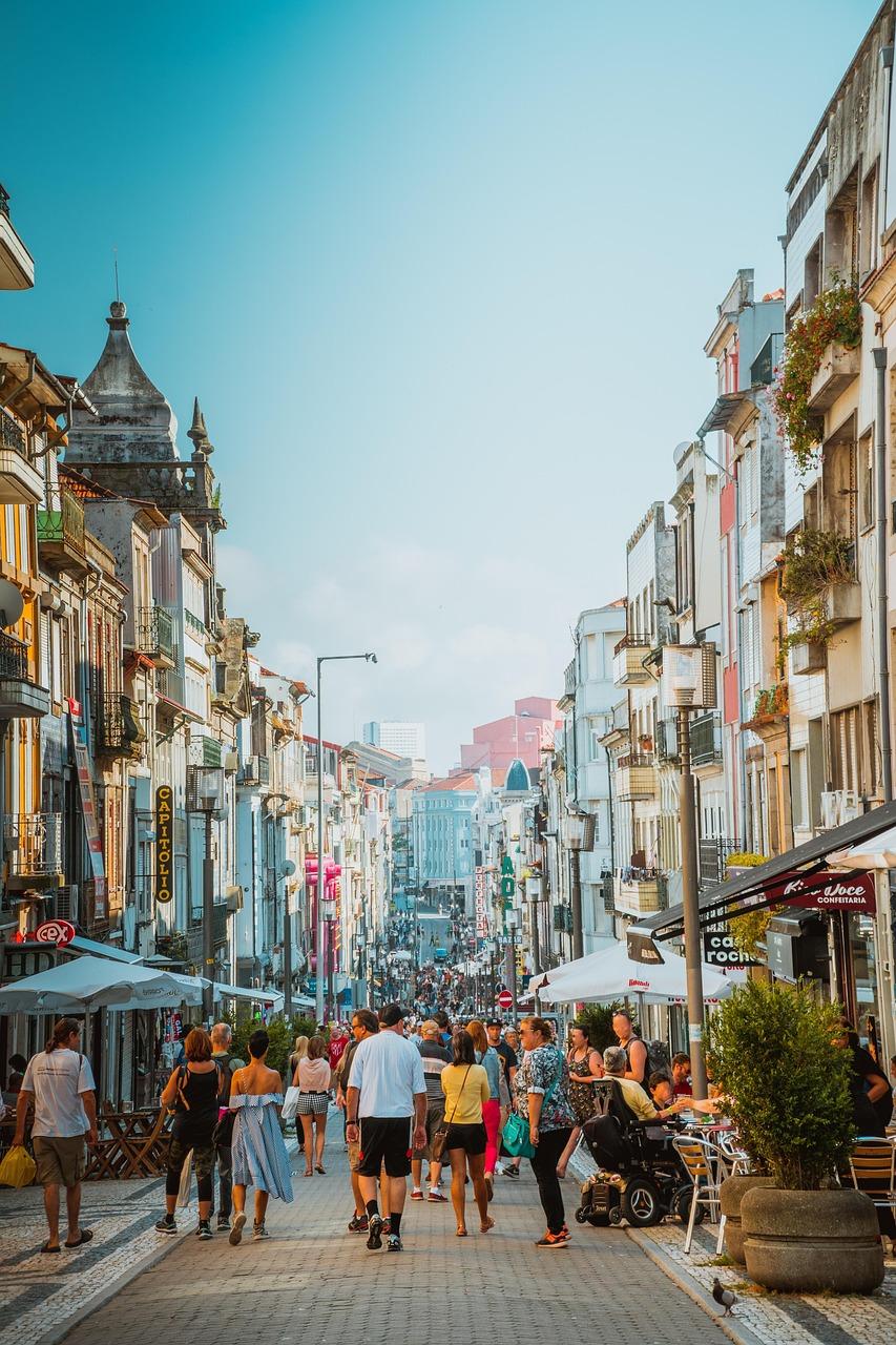 Ulica handlowa Rue Sainte-Catherine