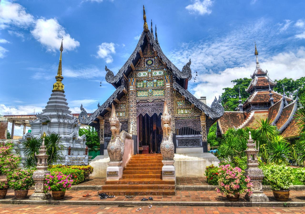 Ulice Bangkoku w Tajlandii