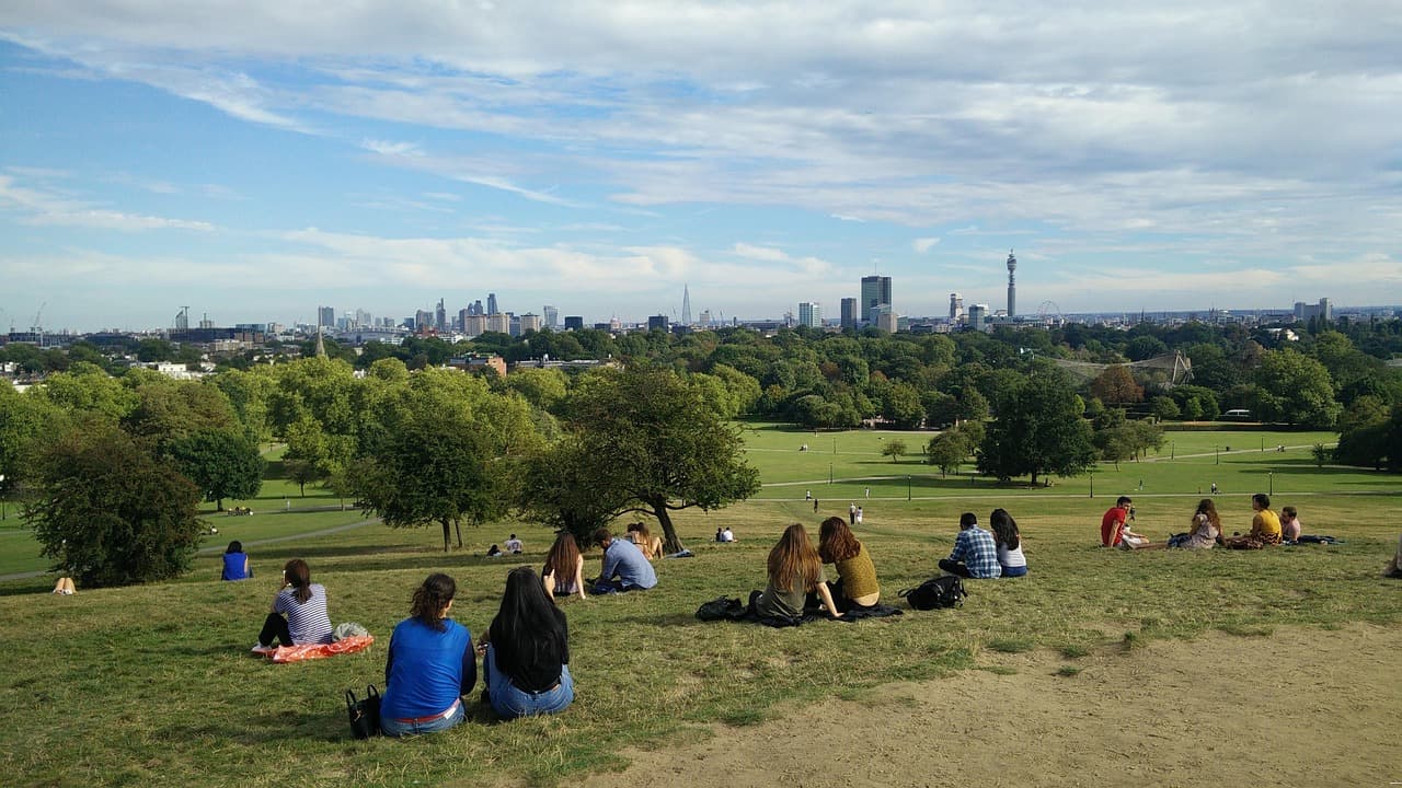 Widok z Primrose Hill