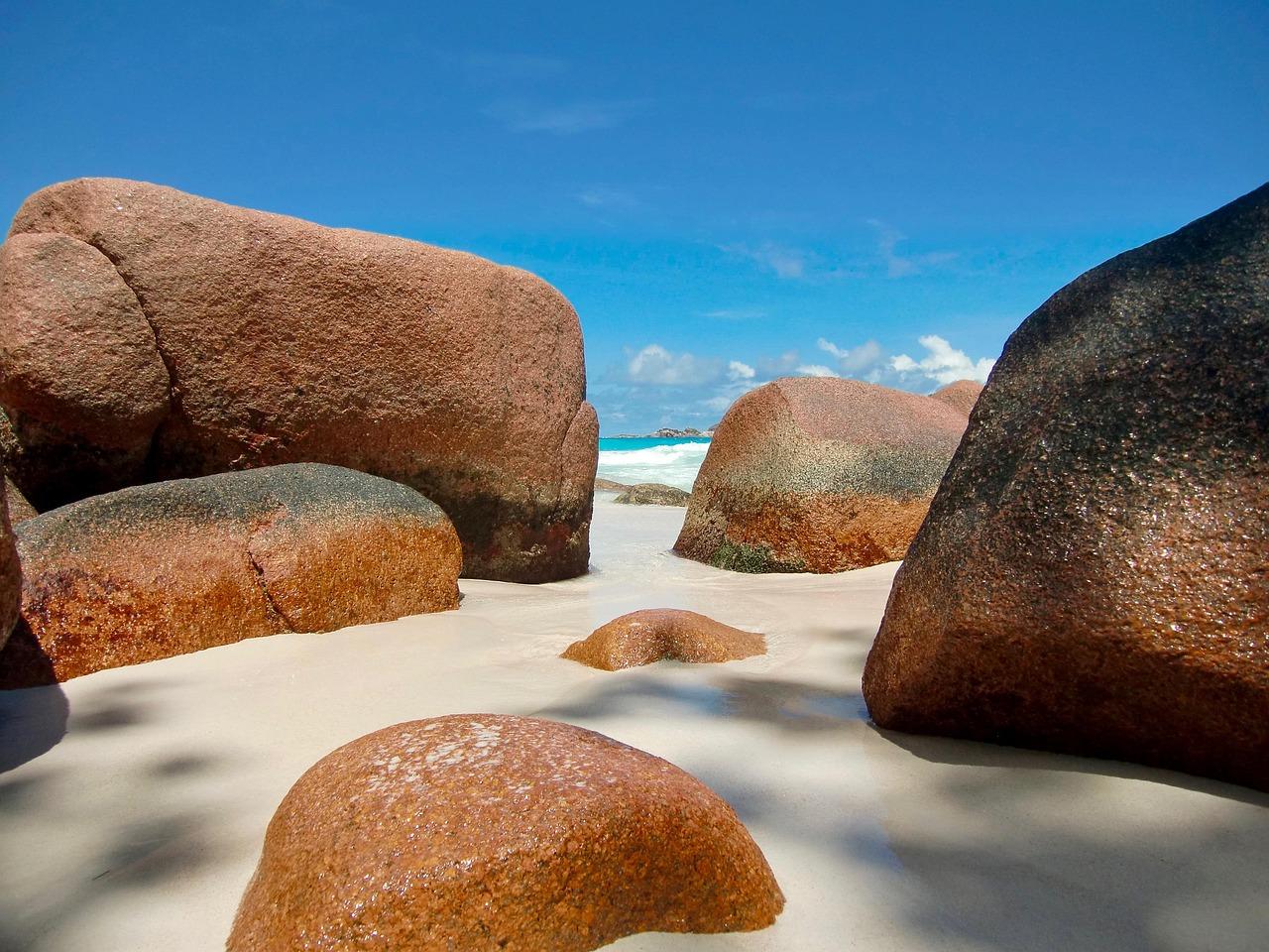 Anse Lazio na Wyspie Praslin