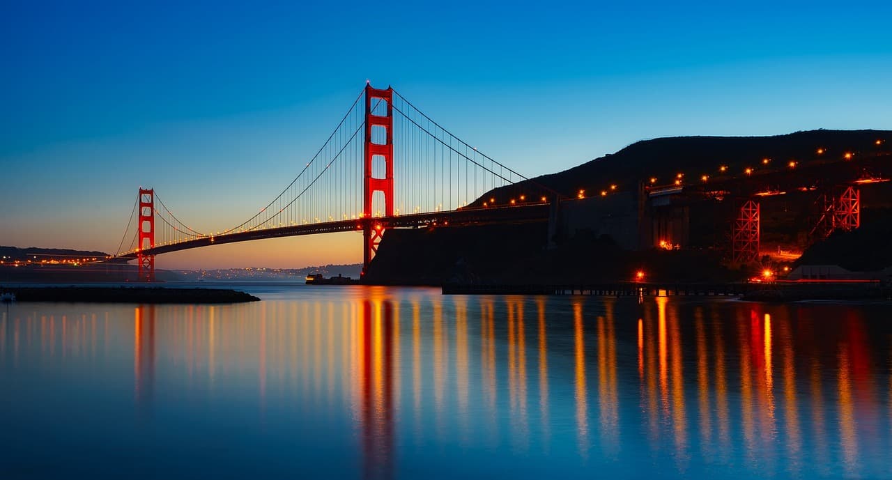 Przytulny pokój hotelowy w San Francisco