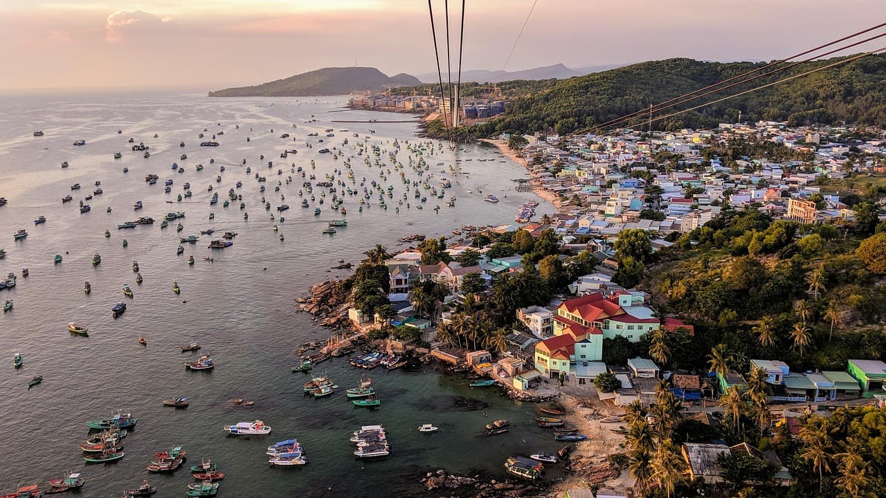 Zachód słońca na Phu Quoc