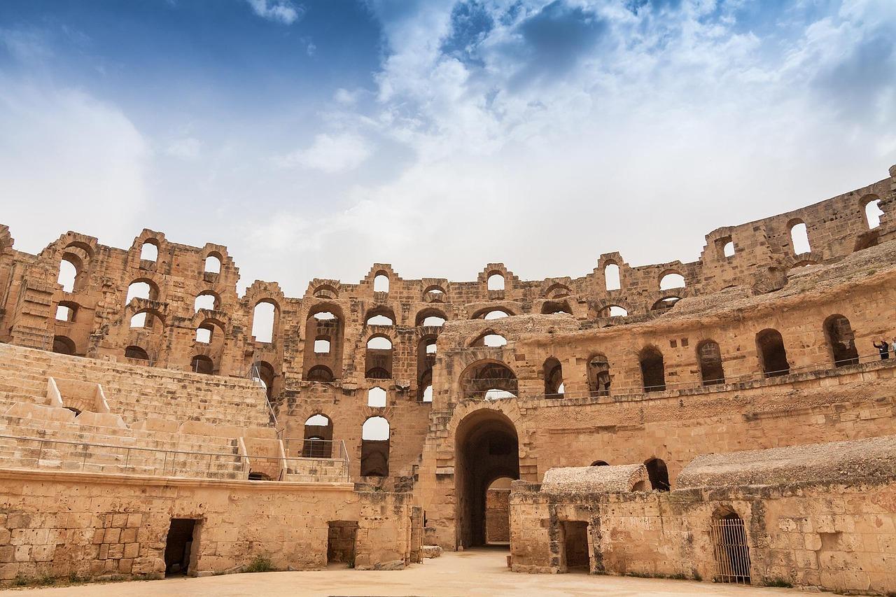 Amfiteatr w El Djem - historia Tunezji