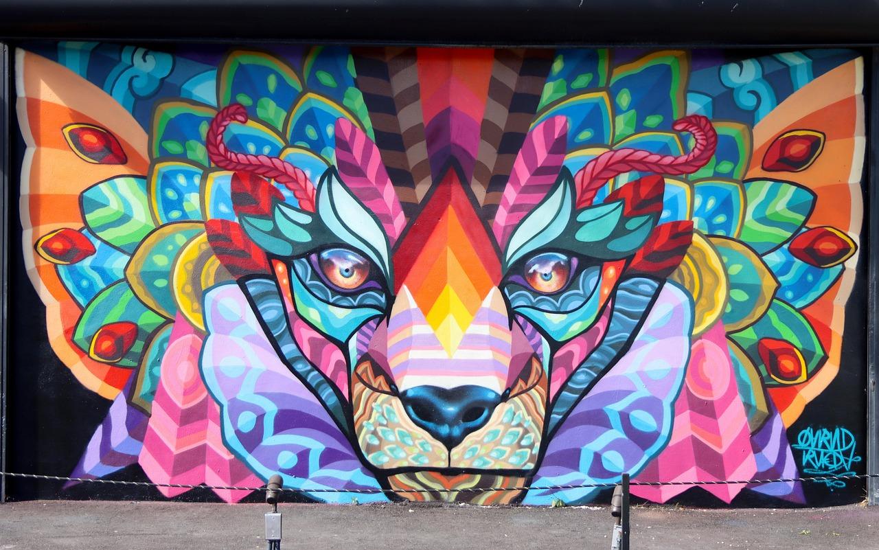 Murale w dzielnicy Wynwood