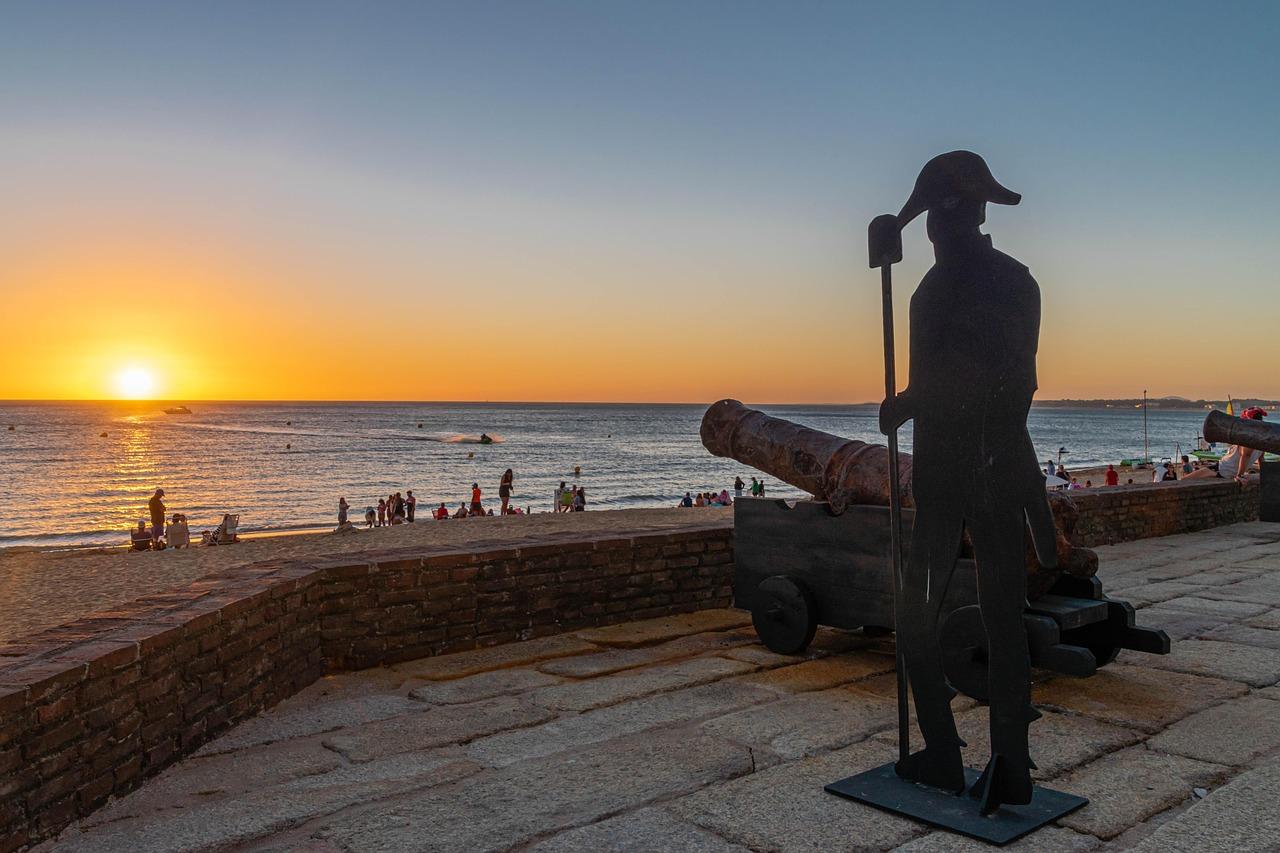 Widok na plażę w Punta del Este